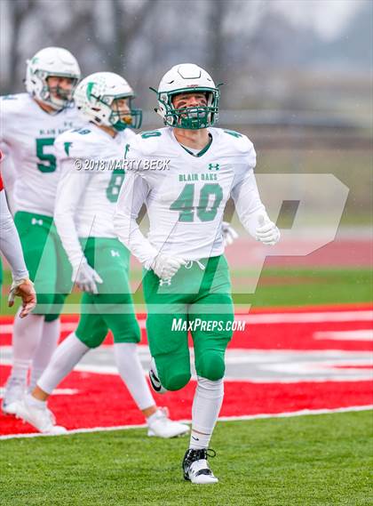 Thumbnail 3 in Clark County vs Blair Oaks (MSHSAA C2 Quarterfinal) photogallery.