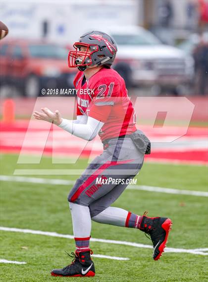 Thumbnail 2 in Clark County vs Blair Oaks (MSHSAA C2 Quarterfinal) photogallery.