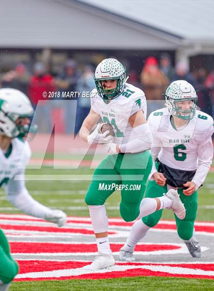 Thumbnail 3 in Clark County vs Blair Oaks (MSHSAA C2 Quarterfinal) photogallery.