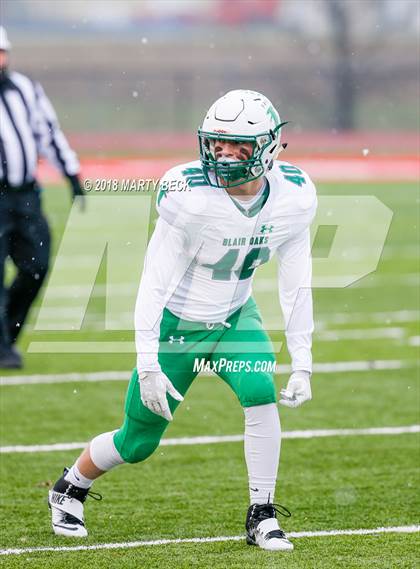 Thumbnail 3 in Clark County vs Blair Oaks (MSHSAA C2 Quarterfinal) photogallery.
