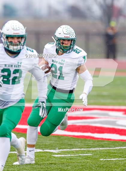 Thumbnail 1 in Clark County vs Blair Oaks (MSHSAA C2 Quarterfinal) photogallery.