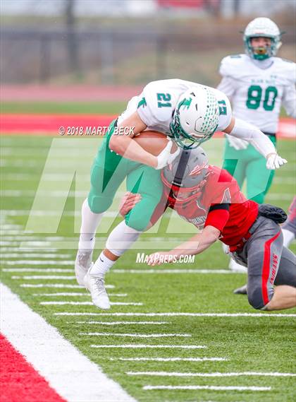 Thumbnail 2 in Clark County vs Blair Oaks (MSHSAA C2 Quarterfinal) photogallery.
