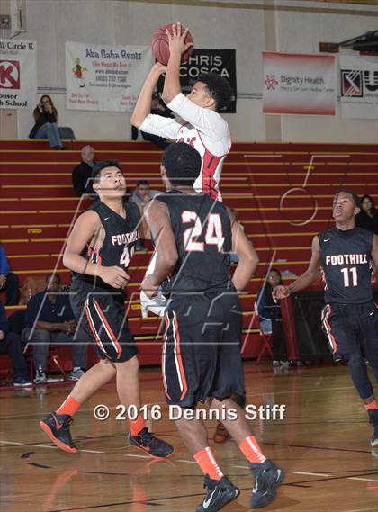 Thumbnail 3 in Pleasant Grove vs. Foothill (Father Kelly Tribute) photogallery.