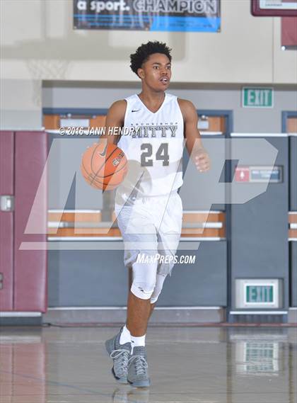 Thumbnail 2 in Archbishop Mitty vs. Pleasant Grove (Rancho Mirage Holiday Invitational) photogallery.