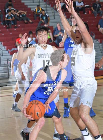 Thumbnail 1 in Archbishop Mitty vs. Pleasant Grove (Rancho Mirage Holiday Invitational) photogallery.