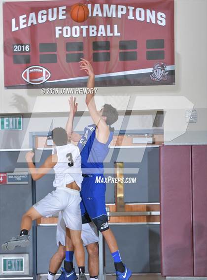 Thumbnail 3 in Archbishop Mitty vs. Pleasant Grove (Rancho Mirage Holiday Invitational) photogallery.