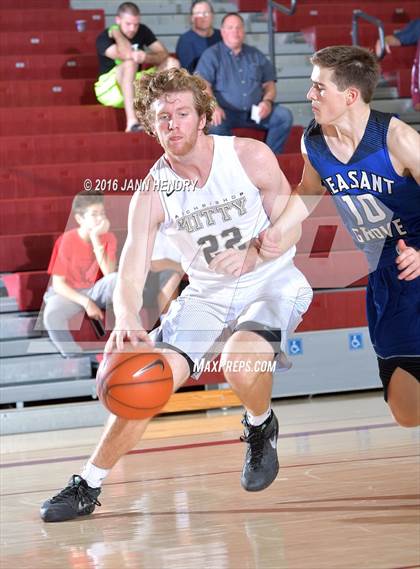 Thumbnail 1 in Archbishop Mitty vs. Pleasant Grove (Rancho Mirage Holiday Invitational) photogallery.