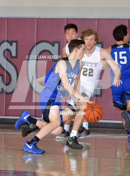 Thumbnail 1 in Archbishop Mitty vs. Pleasant Grove (Rancho Mirage Holiday Invitational) photogallery.