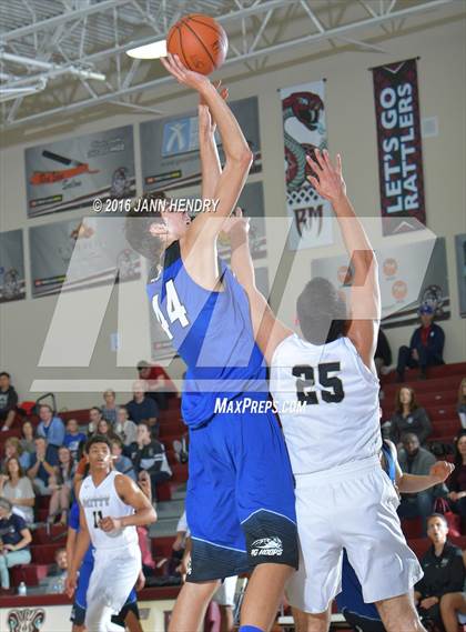 Thumbnail 3 in Archbishop Mitty vs. Pleasant Grove (Rancho Mirage Holiday Invitational) photogallery.