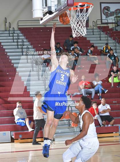 Thumbnail 2 in Archbishop Mitty vs. Pleasant Grove (Rancho Mirage Holiday Invitational) photogallery.