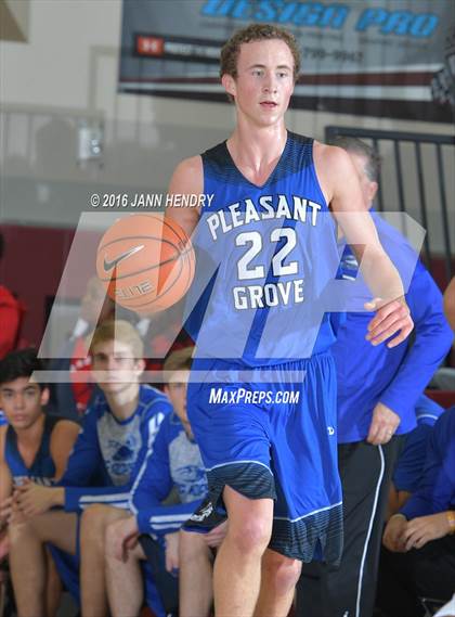 Thumbnail 2 in Archbishop Mitty vs. Pleasant Grove (Rancho Mirage Holiday Invitational) photogallery.