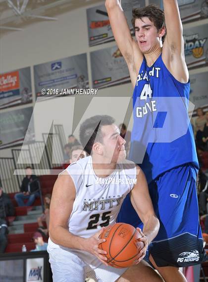 Thumbnail 3 in Archbishop Mitty vs. Pleasant Grove (Rancho Mirage Holiday Invitational) photogallery.