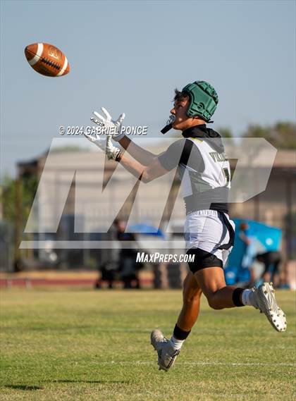 Thumbnail 3 in Holtville vs Yuma Catholic (7 on 7) photogallery.