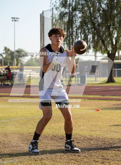 Thumbnail 3 in Holtville vs Yuma Catholic (7 on 7) photogallery.
