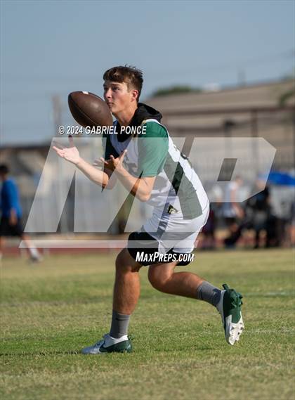Thumbnail 1 in Holtville vs Yuma Catholic (7 on 7) photogallery.