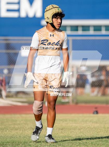 Thumbnail 3 in Holtville vs Yuma Catholic (7 on 7) photogallery.