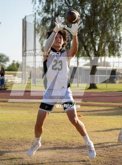 Thumbnail 1 in Holtville vs Yuma Catholic (7 on 7) photogallery.