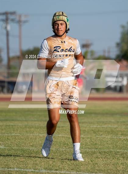 Thumbnail 1 in Holtville vs Yuma Catholic (7 on 7) photogallery.