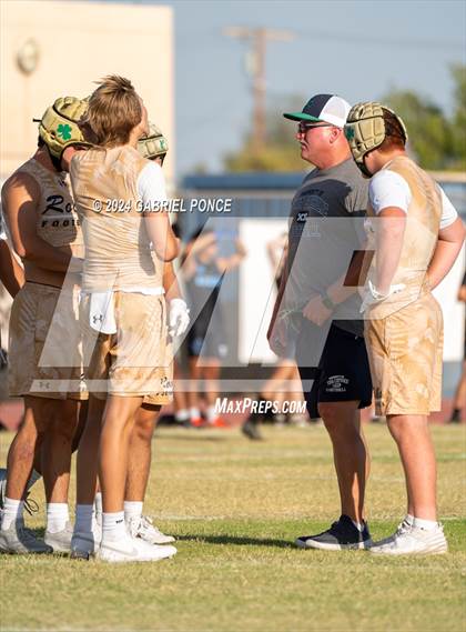Thumbnail 2 in Holtville vs Yuma Catholic (7 on 7) photogallery.
