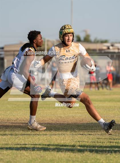 Thumbnail 2 in Holtville vs Yuma Catholic (7 on 7) photogallery.