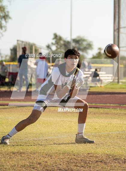 Thumbnail 1 in Holtville vs Yuma Catholic (7 on 7) photogallery.