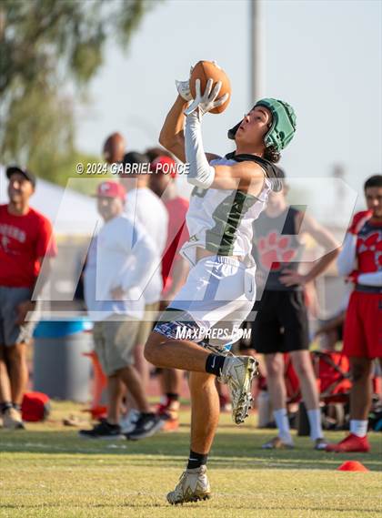 Thumbnail 3 in Holtville vs Yuma Catholic (7 on 7) photogallery.