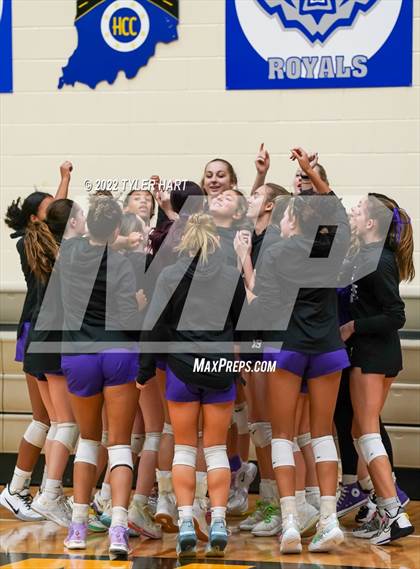 Thumbnail 1 in Terre Haute North Vigo vs. Brownsburg (IHSAA 4A Sectional Semifinal) photogallery.
