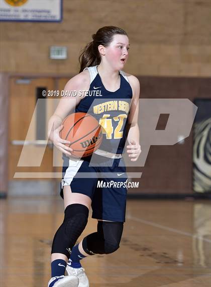 Thumbnail 1 in Western Sierra Collegiate Academy vs. Lincoln (Chavez Christmas Classic) photogallery.