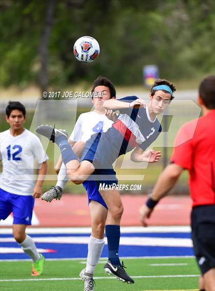 Thumbnail 2 in Dallas International vs Presbyterian Pan American (TAPPS State Soccer Championship Final) photogallery.