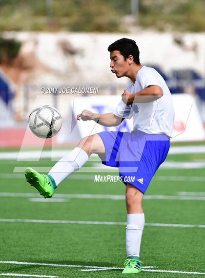 Thumbnail 3 in Dallas International vs Presbyterian Pan American (TAPPS State Soccer Championship Final) photogallery.