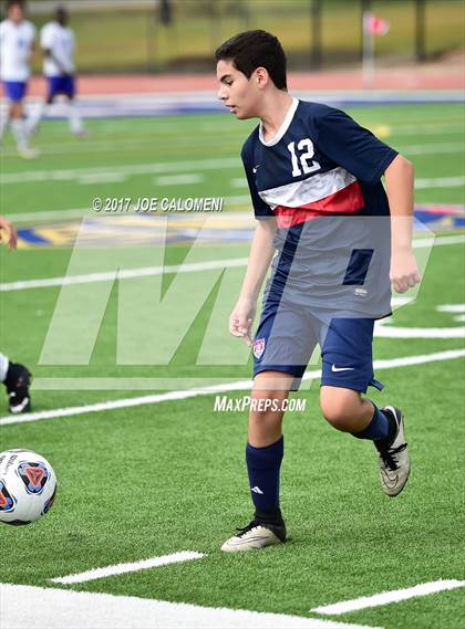 Thumbnail 3 in Dallas International vs Presbyterian Pan American (TAPPS State Soccer Championship Final) photogallery.