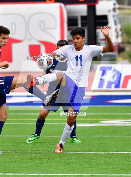 Thumbnail 2 in Dallas International vs Presbyterian Pan American (TAPPS State Soccer Championship Final) photogallery.