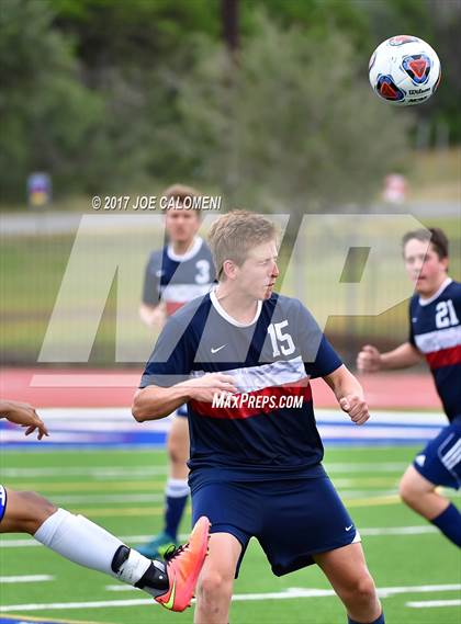 Thumbnail 3 in Dallas International vs Presbyterian Pan American (TAPPS State Soccer Championship Final) photogallery.