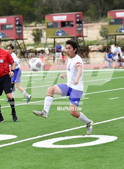 Thumbnail 3 in Dallas International vs Presbyterian Pan American (TAPPS State Soccer Championship Final) photogallery.
