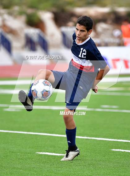 Thumbnail 3 in Dallas International vs Presbyterian Pan American (TAPPS State Soccer Championship Final) photogallery.