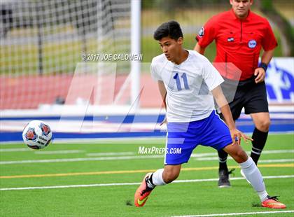 Thumbnail 2 in Dallas International vs Presbyterian Pan American (TAPPS State Soccer Championship Final) photogallery.