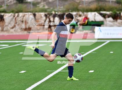 Thumbnail 3 in Dallas International vs Presbyterian Pan American (TAPPS State Soccer Championship Final) photogallery.