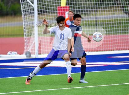 Thumbnail 3 in Dallas International vs Presbyterian Pan American (TAPPS State Soccer Championship Final) photogallery.