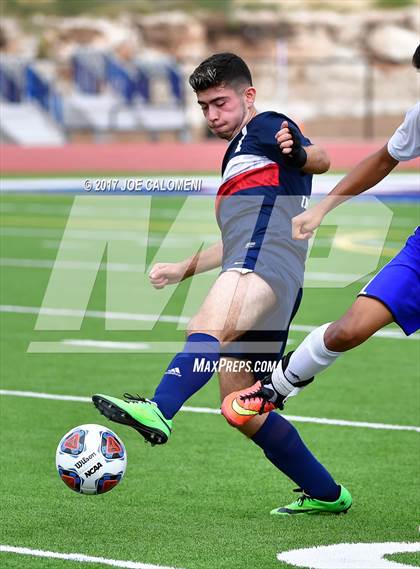 Thumbnail 3 in Dallas International vs Presbyterian Pan American (TAPPS State Soccer Championship Final) photogallery.
