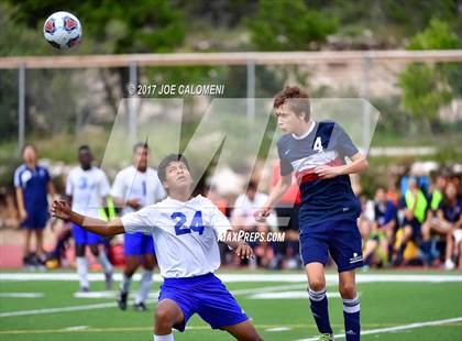 Thumbnail 3 in Dallas International vs Presbyterian Pan American (TAPPS State Soccer Championship Final) photogallery.