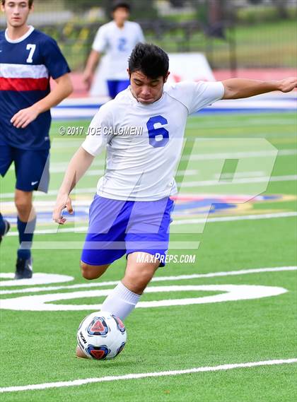Thumbnail 1 in Dallas International vs Presbyterian Pan American (TAPPS State Soccer Championship Final) photogallery.