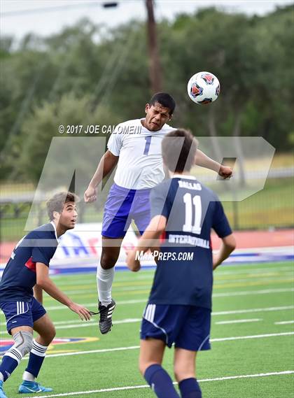 Thumbnail 2 in Dallas International vs Presbyterian Pan American (TAPPS State Soccer Championship Final) photogallery.
