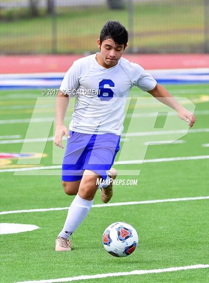 Thumbnail 2 in Dallas International vs Presbyterian Pan American (TAPPS State Soccer Championship Final) photogallery.