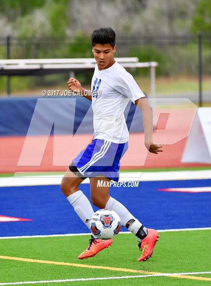 Thumbnail 3 in Dallas International vs Presbyterian Pan American (TAPPS State Soccer Championship Final) photogallery.