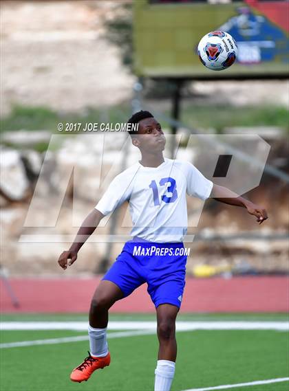 Thumbnail 1 in Dallas International vs Presbyterian Pan American (TAPPS State Soccer Championship Final) photogallery.