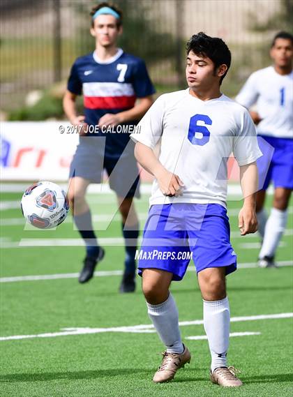 Thumbnail 3 in Dallas International vs Presbyterian Pan American (TAPPS State Soccer Championship Final) photogallery.