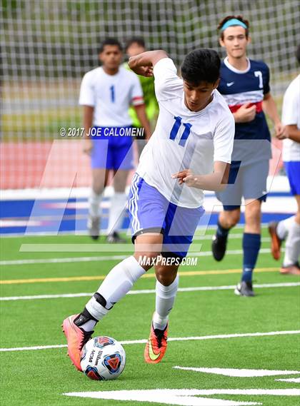 Thumbnail 1 in Dallas International vs Presbyterian Pan American (TAPPS State Soccer Championship Final) photogallery.