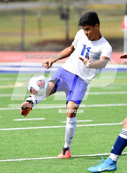 Thumbnail 3 in Dallas International vs Presbyterian Pan American (TAPPS State Soccer Championship Final) photogallery.