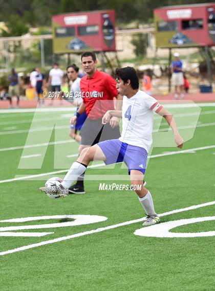 Thumbnail 2 in Dallas International vs Presbyterian Pan American (TAPPS State Soccer Championship Final) photogallery.