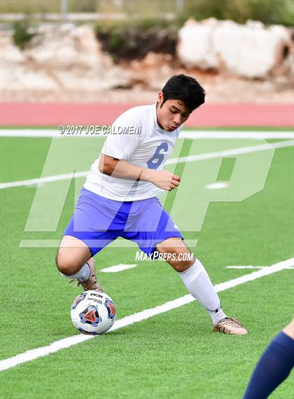 Thumbnail 1 in Dallas International vs Presbyterian Pan American (TAPPS State Soccer Championship Final) photogallery.